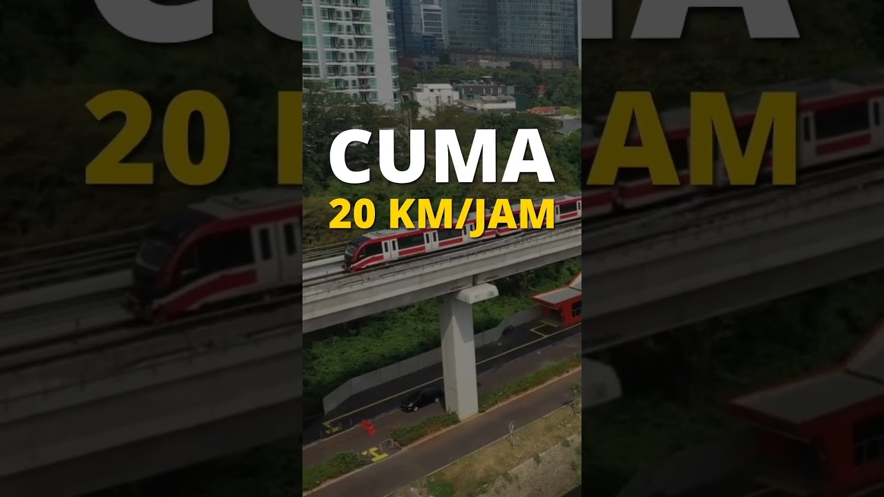 Jembatan Lengkung LRT Jakarta Salah Desain! Kok Bisa? #LRT #LRTJakarta #KeretaLRT