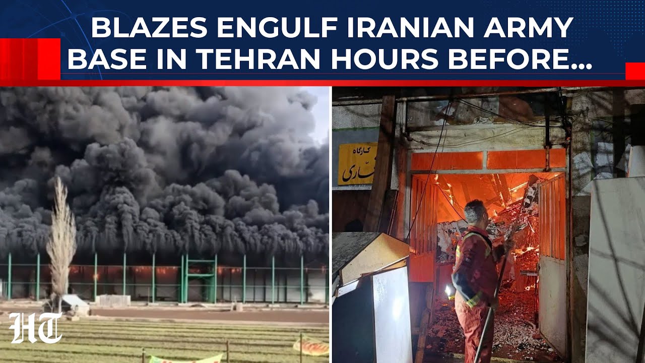 What's Happening In Iran? Tehran Base And Ardabil Storage Facility Go Up in Flames Amid Oman Talks