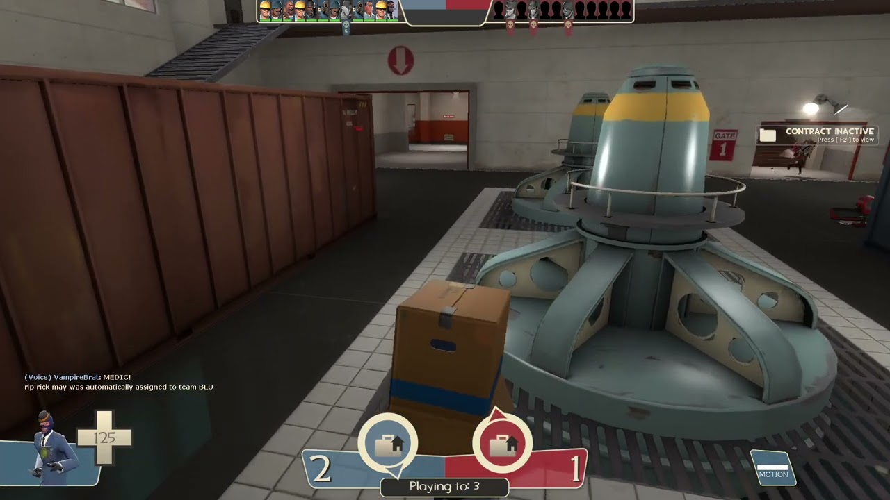 Team Fortress 2 box spy back