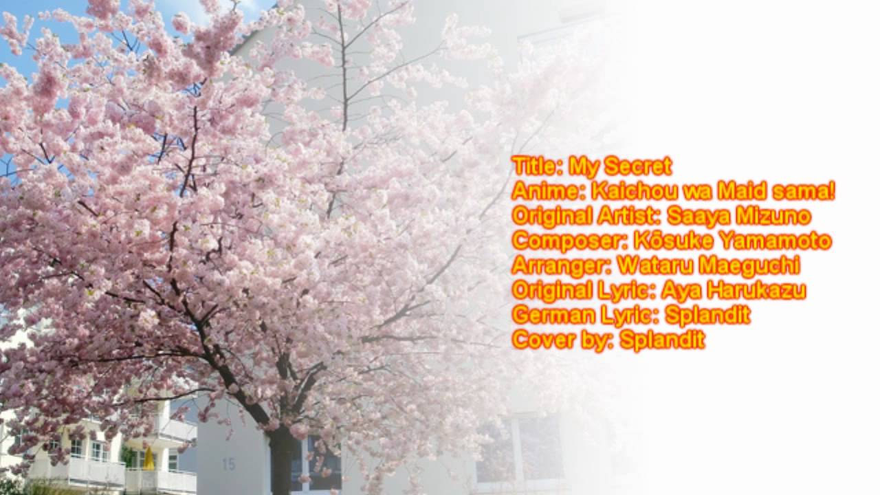 My Secret ~Kaichou wa Maid-sama!~ [German Fancover] by Splandit