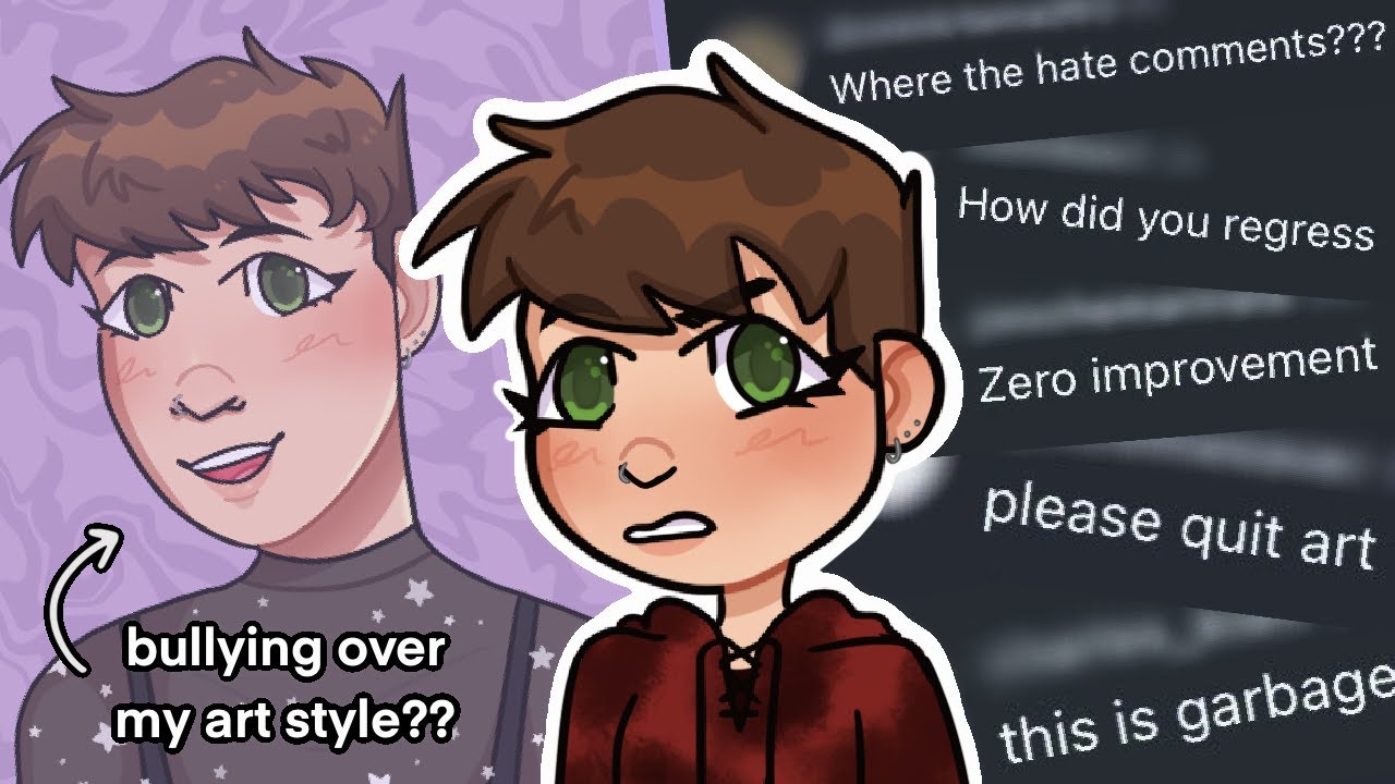 the normalization of bullying artists || (speedpaint + commentary)