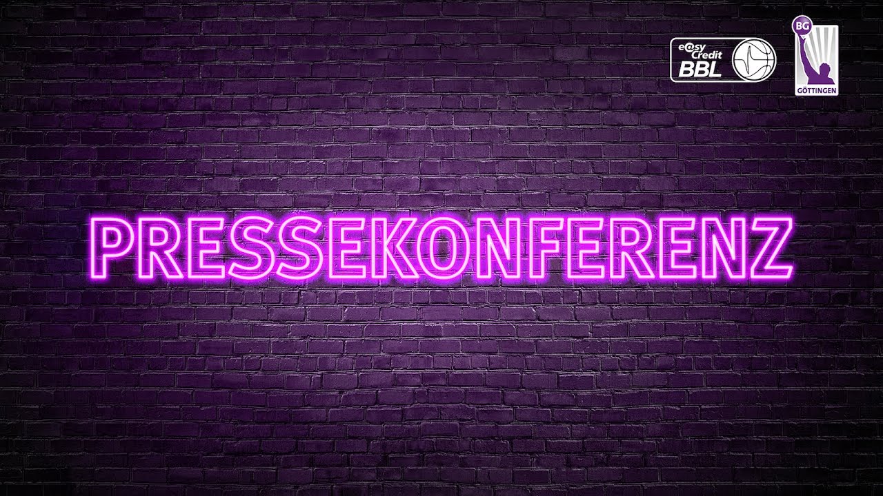 Pressekonferenz | BG Göttingen - Veolia Towers Hamburg | 11.11.2023
