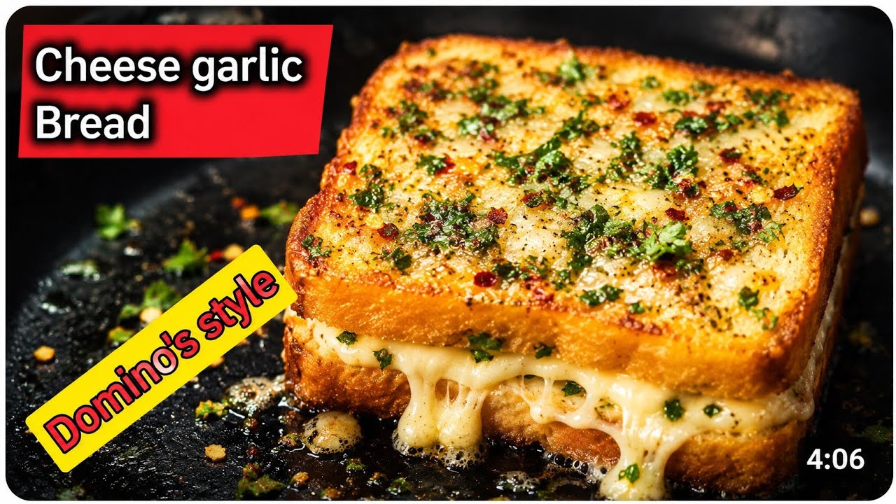 Cheese garlic bread#cooking#vlog#garlicbread