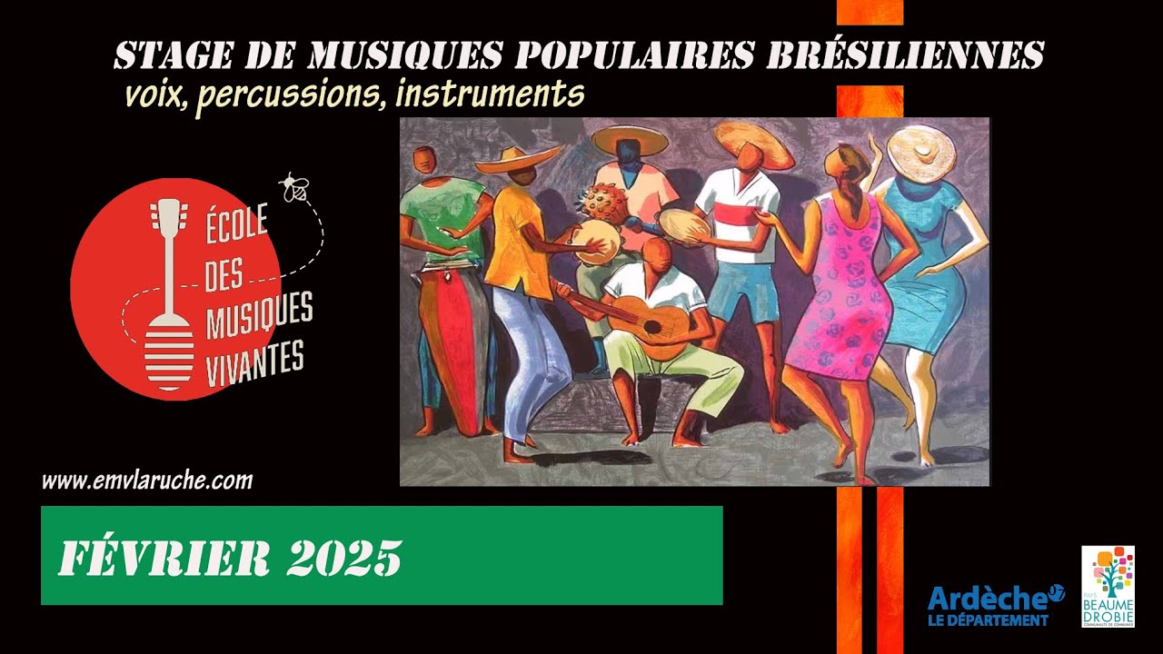 Stage de musiques populaires brésiliennes