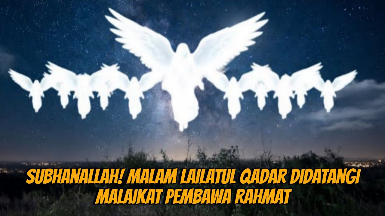 Subhanallah! Malam Lailatul Qadar Didatangi Malaikat Pembawa Rahmat #purwamisteri 