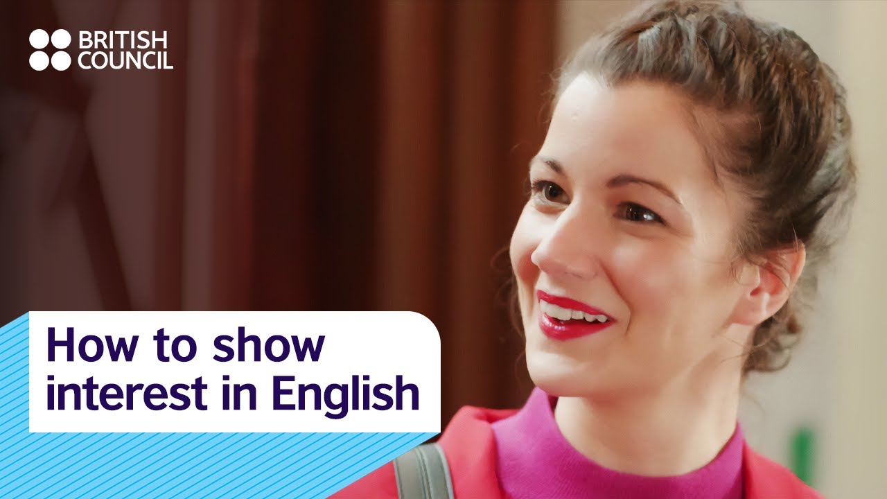How to show interest in English