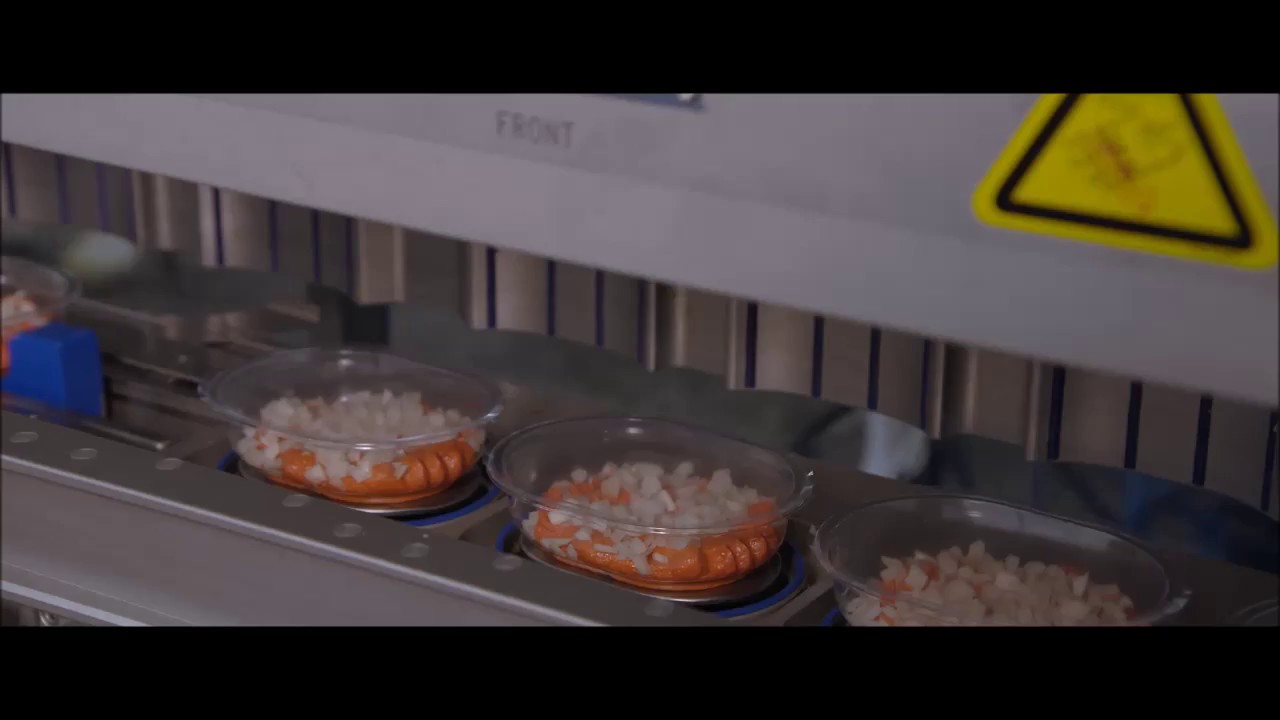 Tramper S-360 | Tray sealing line for Filet Americain