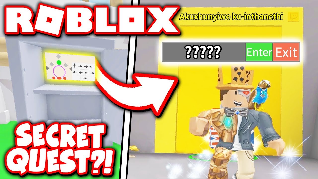 HOW TO OPEN THE HIDDEN DOOR & COMPLETE THE SECRET NPC QUEST PART 2! (Roblox Mining Simulator Update)