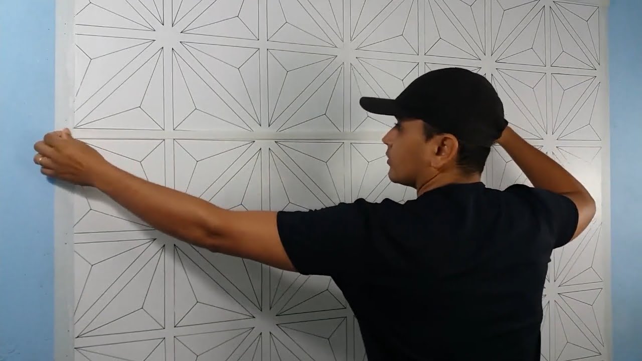 Incrível o Jeito Fácil de Fazer essa Pintura Decorativa Efeito 3D