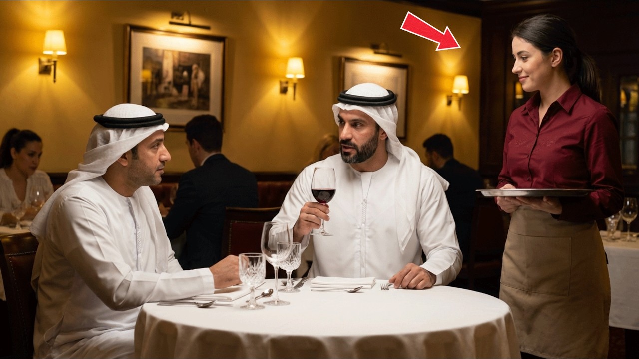 في صمت، غيّرت النادلة الكأس… ثم أدرك المليونير أنها أنقذت حياته ⚡