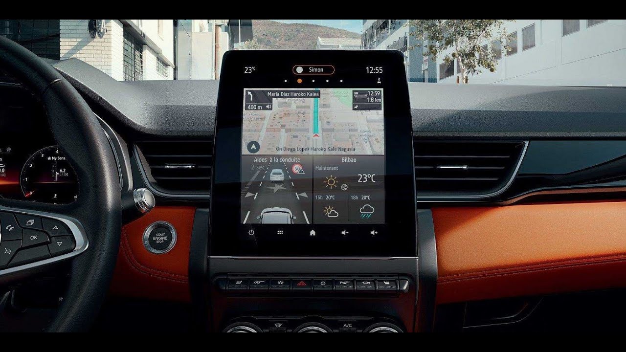 2022 Renault Captur Radio/Media removal