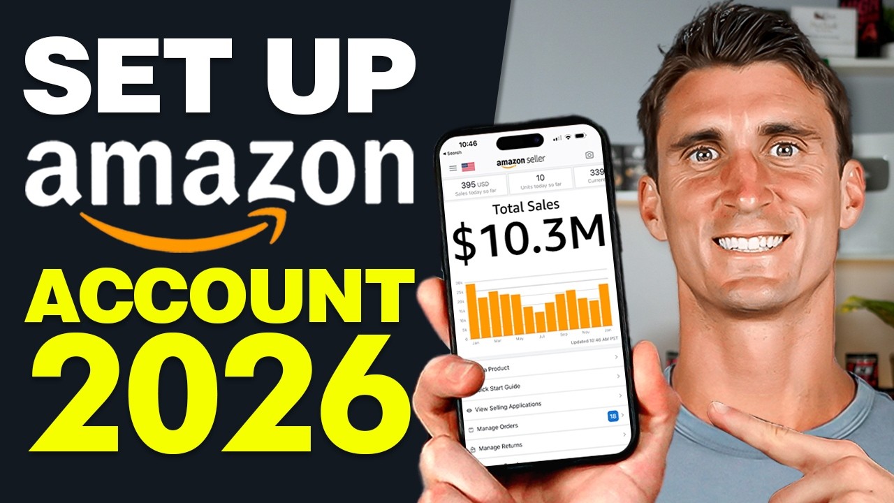Как создать аккаунт продавца на Amazon в 2026 году (руководство для начинающих)
