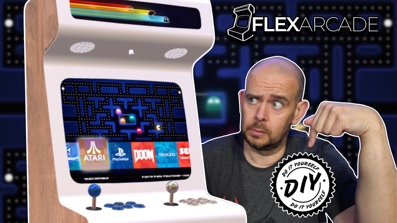 On Assemble Pas à Pas Une Borne D'Arcade RETRO-MODERNE De FLEX ARCADE ! DIY Partie 2 !