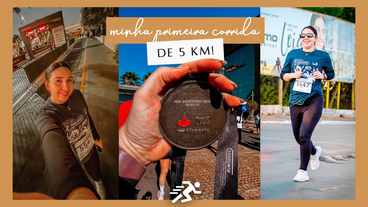 FIZ MINHA PRIMEIRA PROVA DE CORRIDA DE 5KM | ANA MONTEIRO