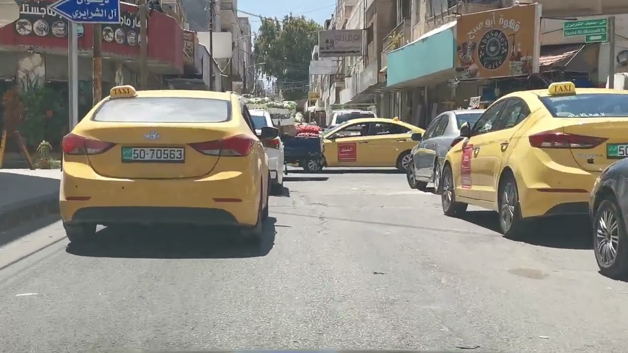 شارع ايدون في مدينة اربد + دوار وصفي التل