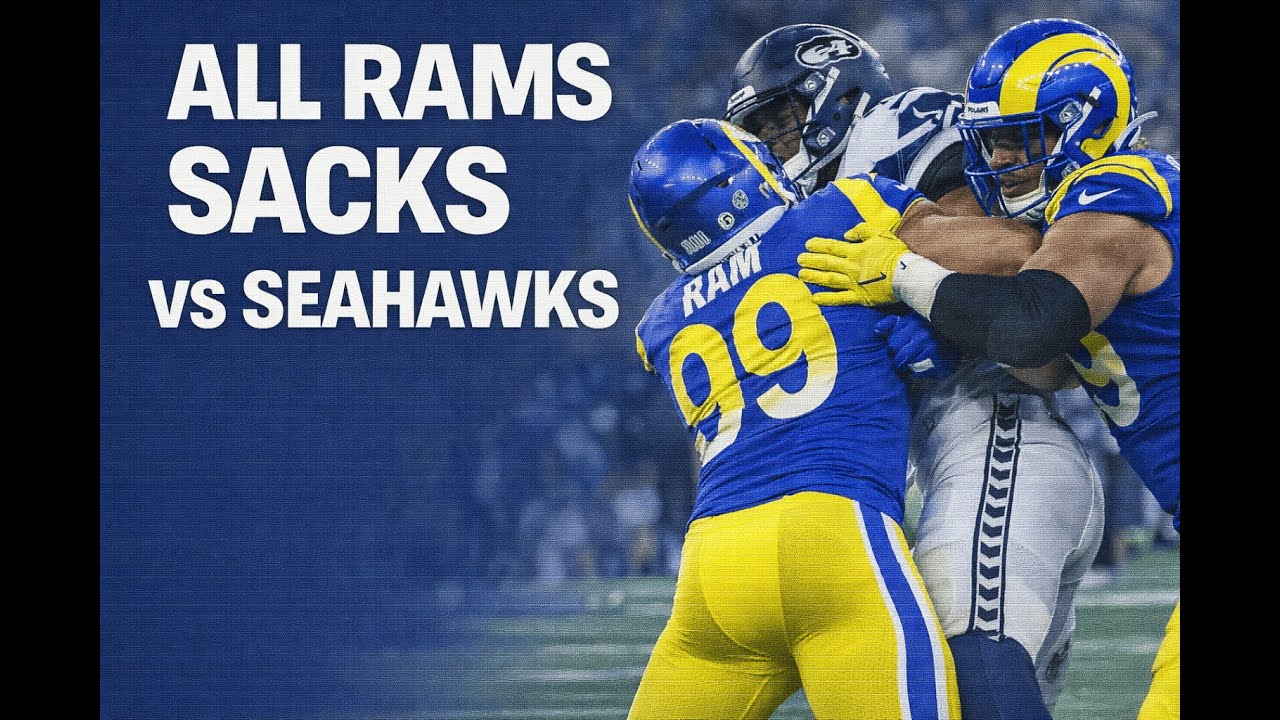 Rams Sacks vs Seattle Seahawks | Week 16 Defensive Highlights