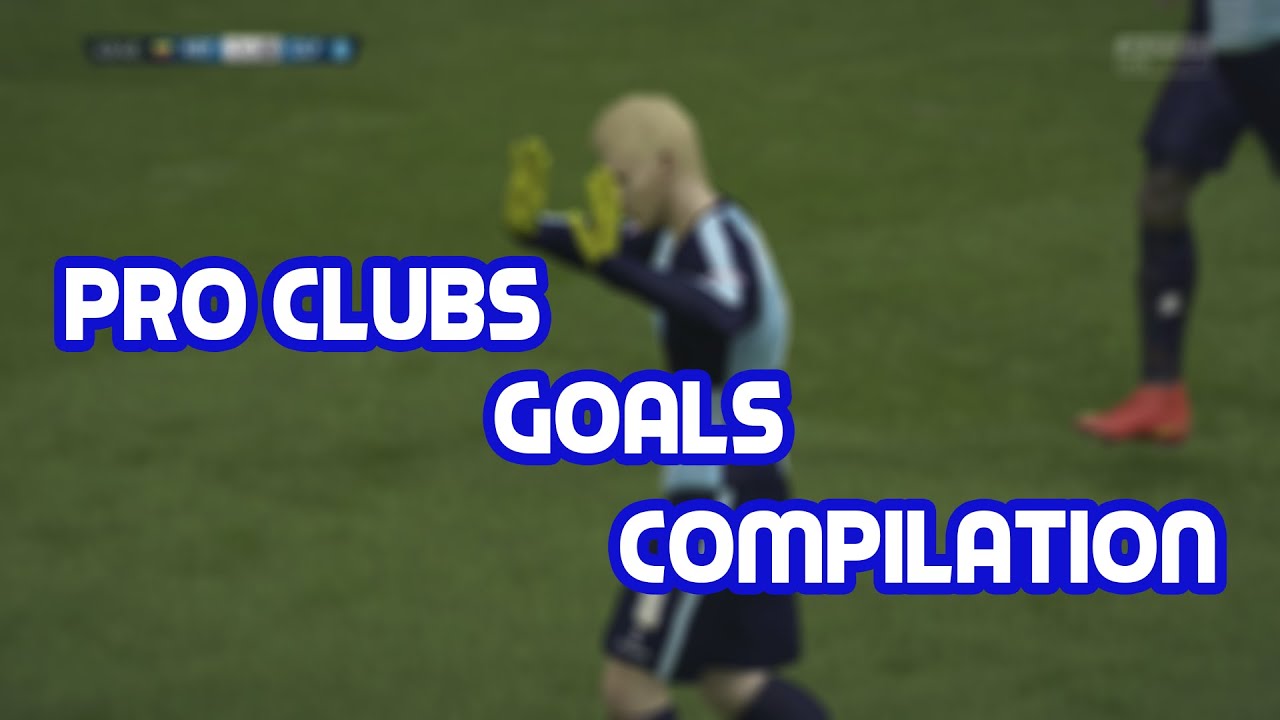 FIFA 15 - PRO CLUBS GOALS COMPILATION!
