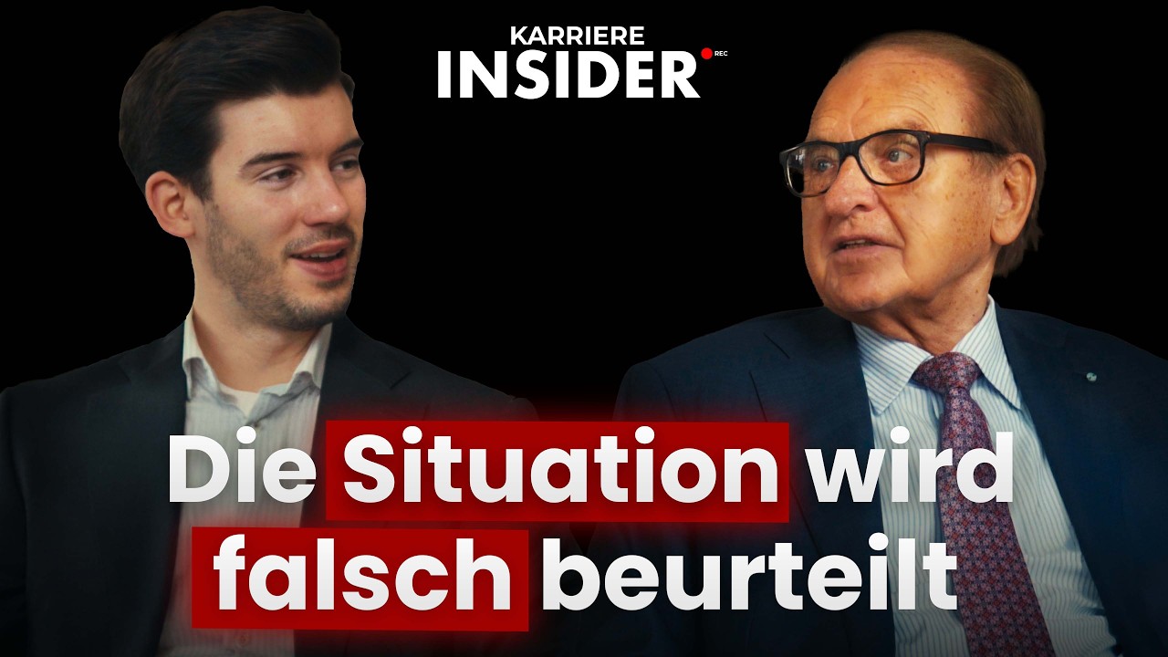 Berater-Legende (84) &uuml;ber DAX-CEOs, 80h-Wochen und Deutschlands Zukunft | Karriere Insider