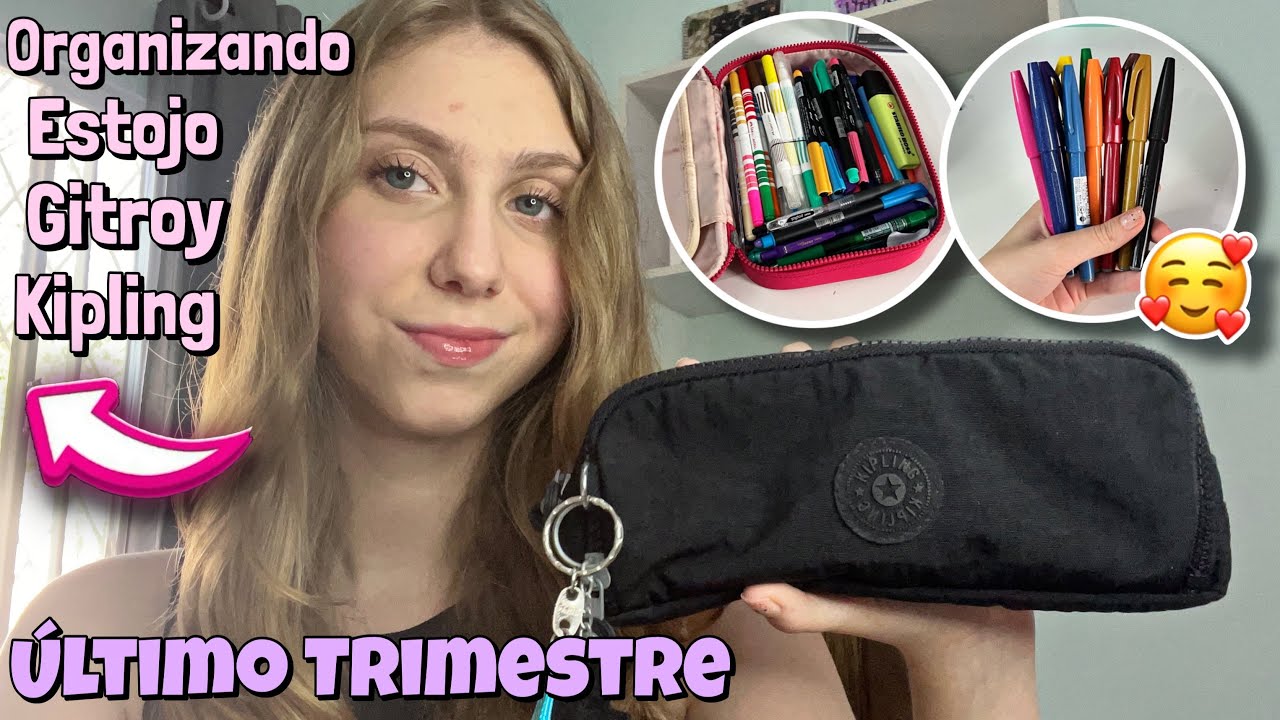 ORGANIZANDO MEU ESTOJO GITROY DA KIPLING PARA O ÚLTIMO TRIMESTRE | 2023