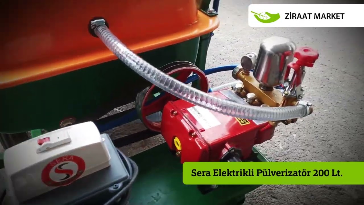 SERA Pulverizatörü (Taral) 200 Lt