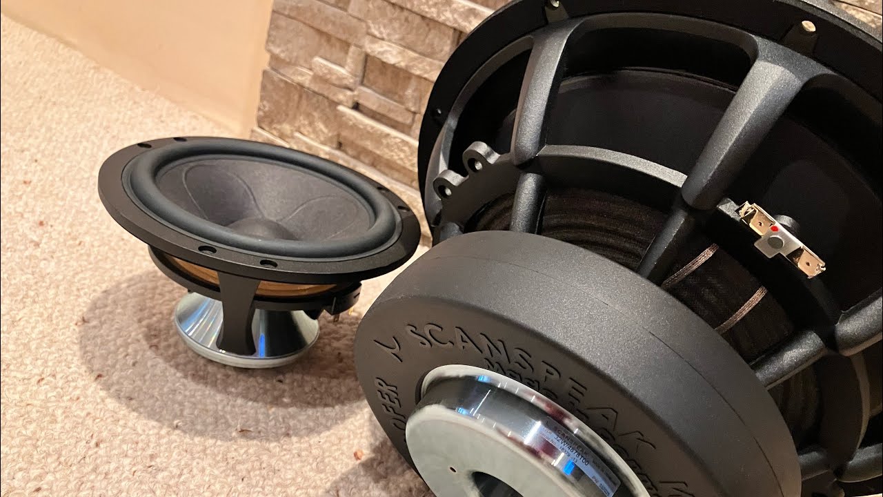 Nowy projekt kolumny głośnikowej Hi-End trójdrożny z głośnikiem 32 cm Scan-Speak