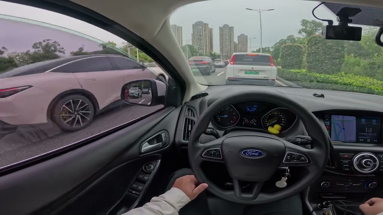 Ningde Urban Area Immersive Driving FORD Focus 1.6MT