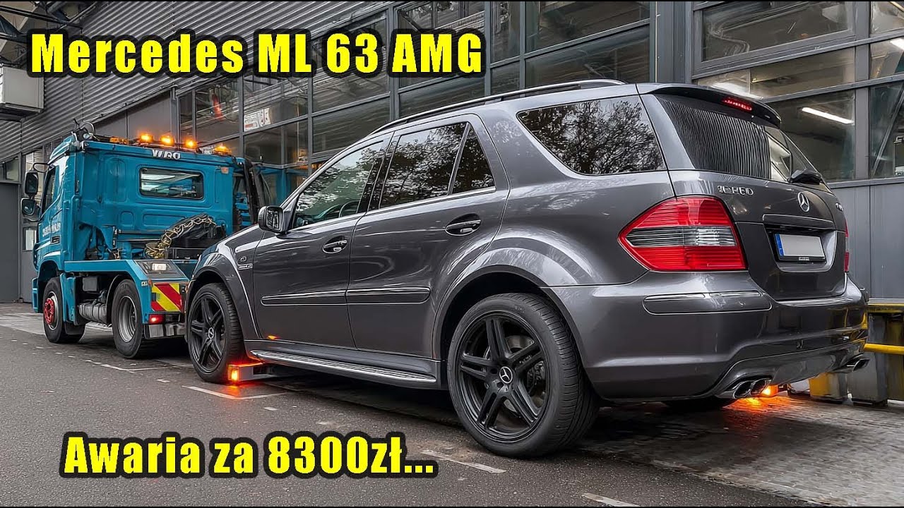 Awaria za 8300zł w Mercedes ML 63 AMG W164...