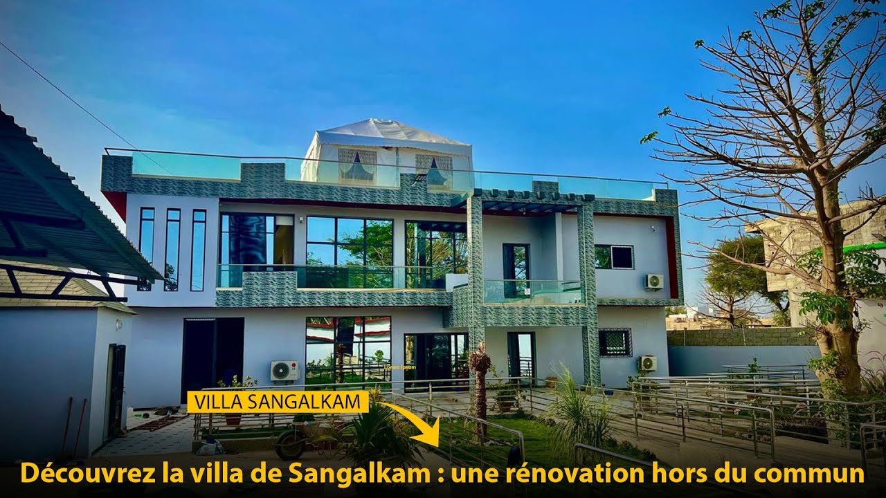 Découvrez la transformation extraordinaire de la villa de Sangalkam.