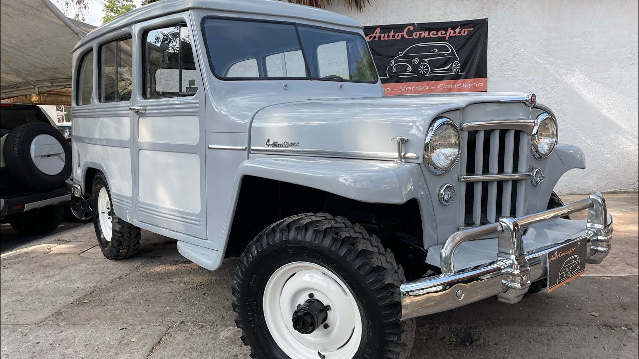 Jeep Willys 1953 Station Wagon 4x4 100% Funcional y conservada de venta en @autoconceptousedcars