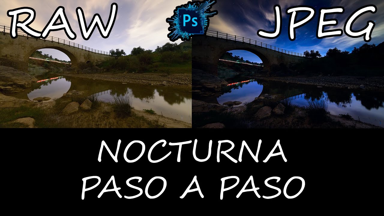 Edición Completa Fotografía Nocturna Contaminación Lumínica y Reflejos