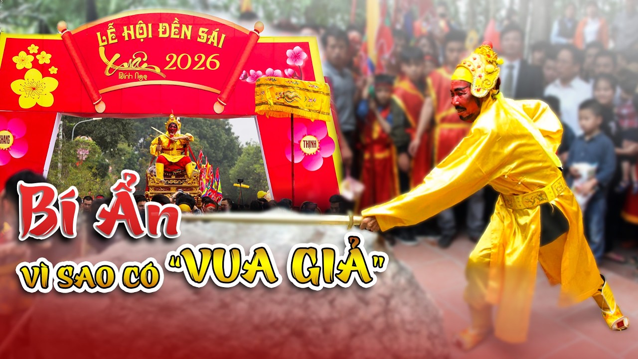 Bí Ẩn Lễ Hội Đền Sái: Vì Sao Phải Rước Vua Giả? Giải Mã Nghi Lễ Kỳ Lạ Ở Hà Nội