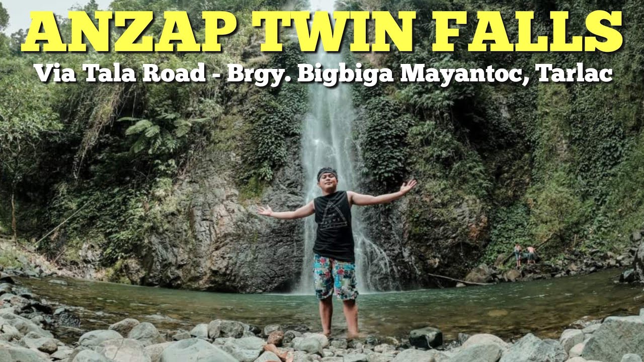 Anzap Twin Falls via Tala Road (San Jose and Mayantoc, Tarlac)