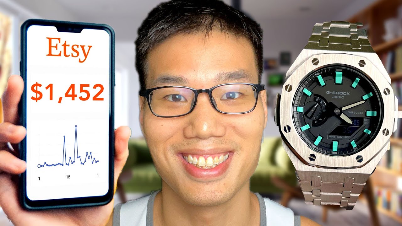I Tried Selling Custom G-Shock Watches Online and Made $__