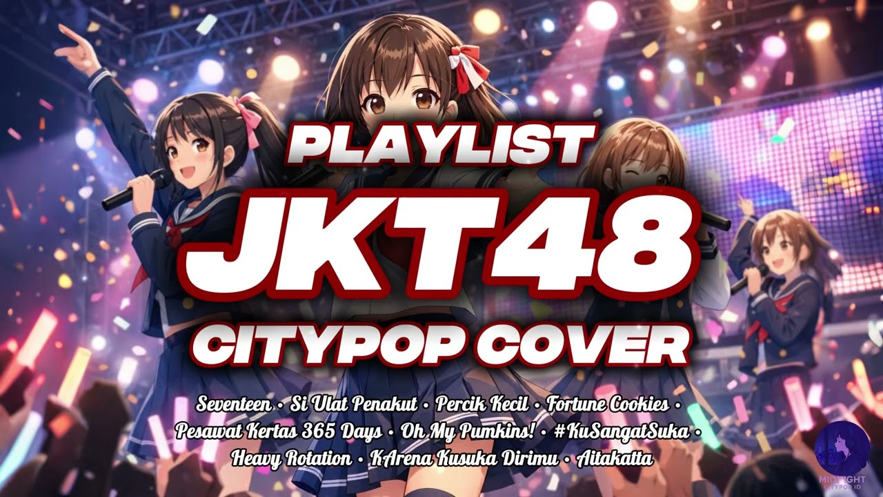 🎶 JKT48 – City Pop Cover Indonesia | Midnight Citypop ID 🌙