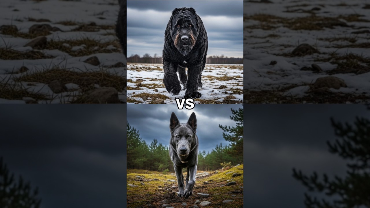 Dog Breeds Battle for Dominance (Aussie, Samoyed, Border Collie, Husky..) #shorts #dog