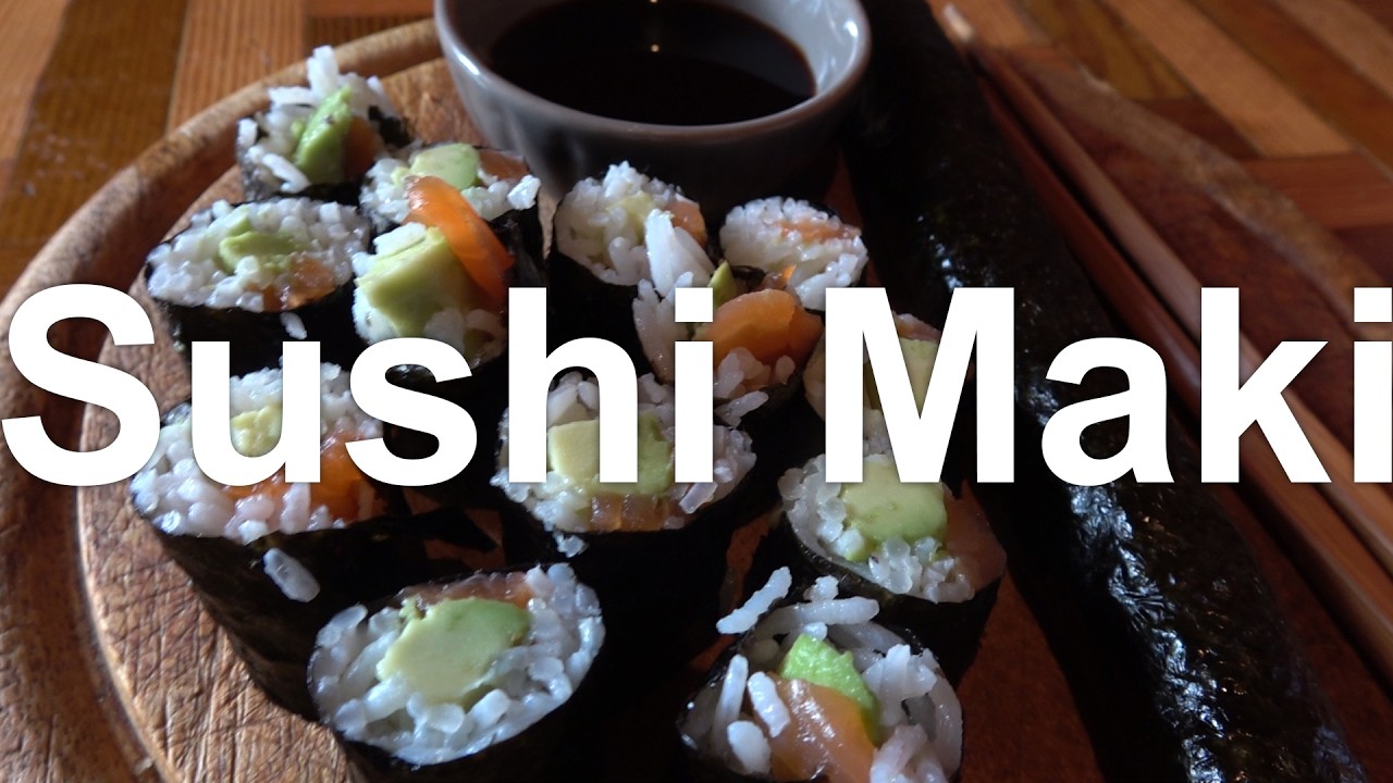 sushi maki selber gemacht.