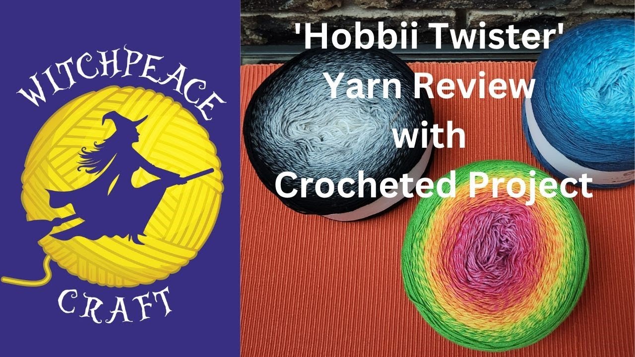 You Voted for It! ... Hobbii Twister - Finished Crochet Object & Yarn Review