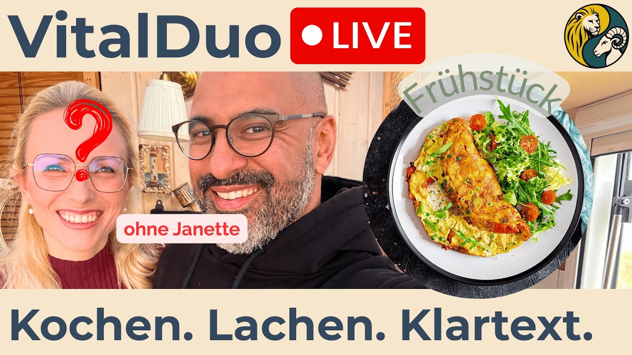 Vital frühstücken - LIVE – Kochen, Lachen & Klartext | VitalDuo