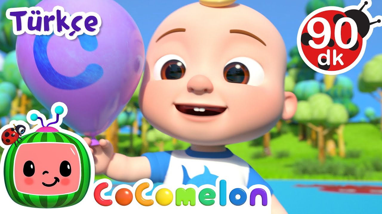 Balonlu Alfabe Şarkısı✍️ | CoComelon Türkçe | Çizgi Film | Bebek Şarkıları