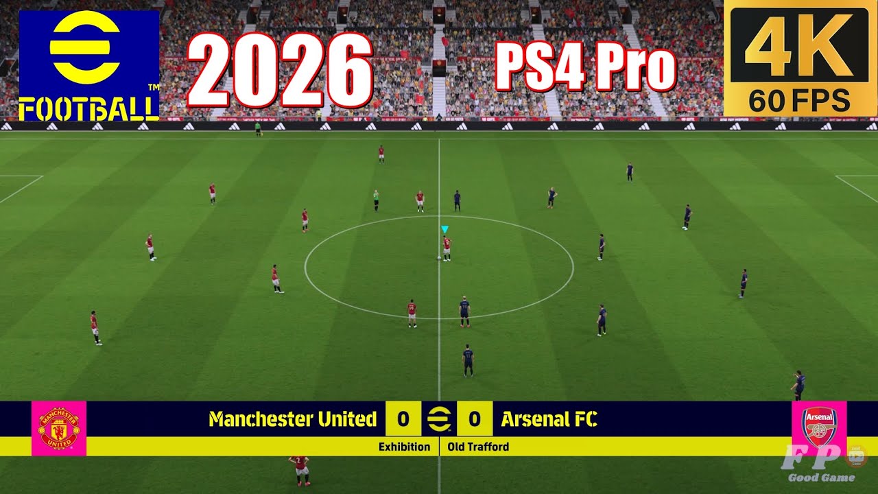 eFootball 2026 PS4 Pro Игровой процесс старого поколения (PES 2026)