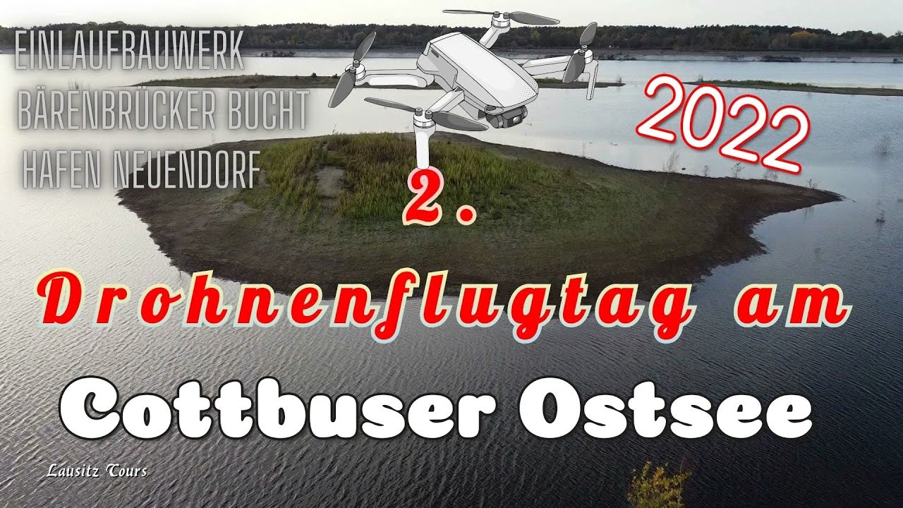 2. Drohnenflugtag der LEAG am Cottbuser Ostsee / 28.10.22 / #djimini2 🌊