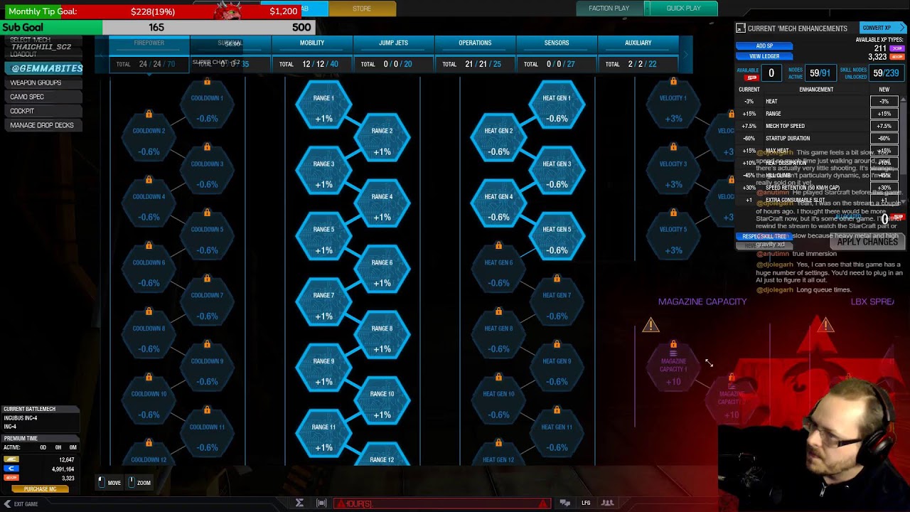 StarCraft 2 + MechWarrior Live Stream (02/15/2026)