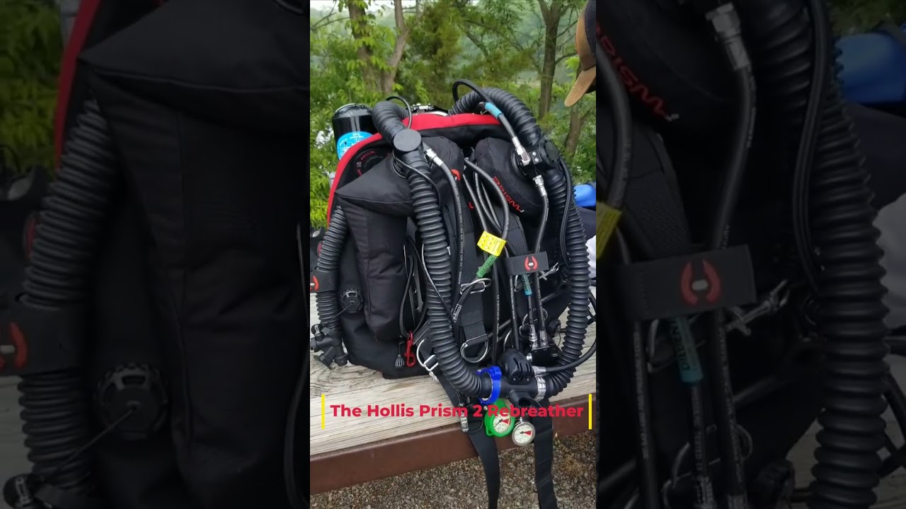 Explore the underwater world like never before with the Hollis Prism 2 Rebreather!