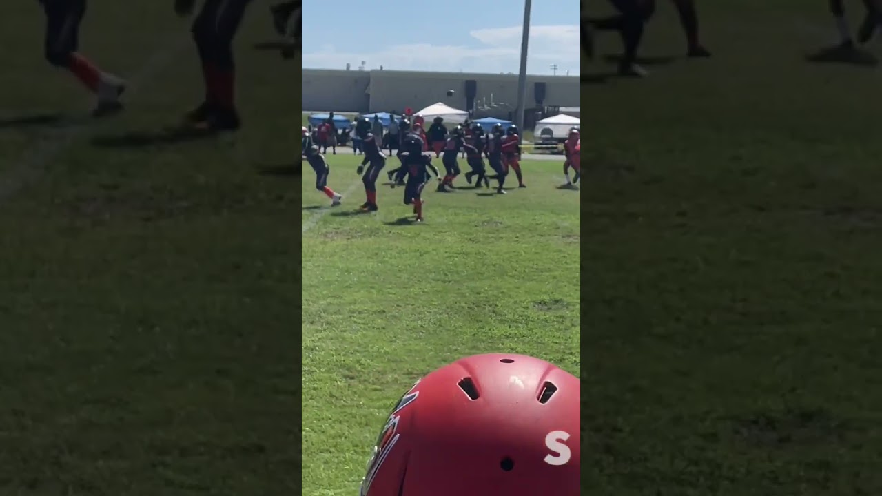 Jacory (macho )brown Orlando outlaws 8u 1stgameof the season  