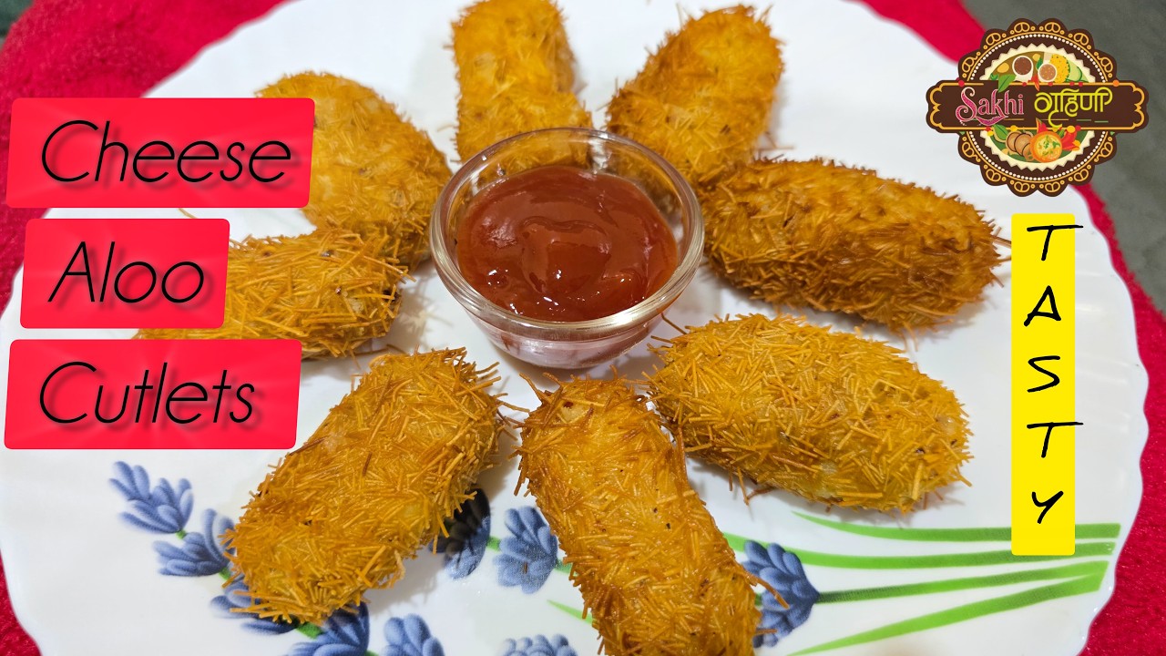 Cheesy & Creamy Cutlets | Blend of Potato and Cheese