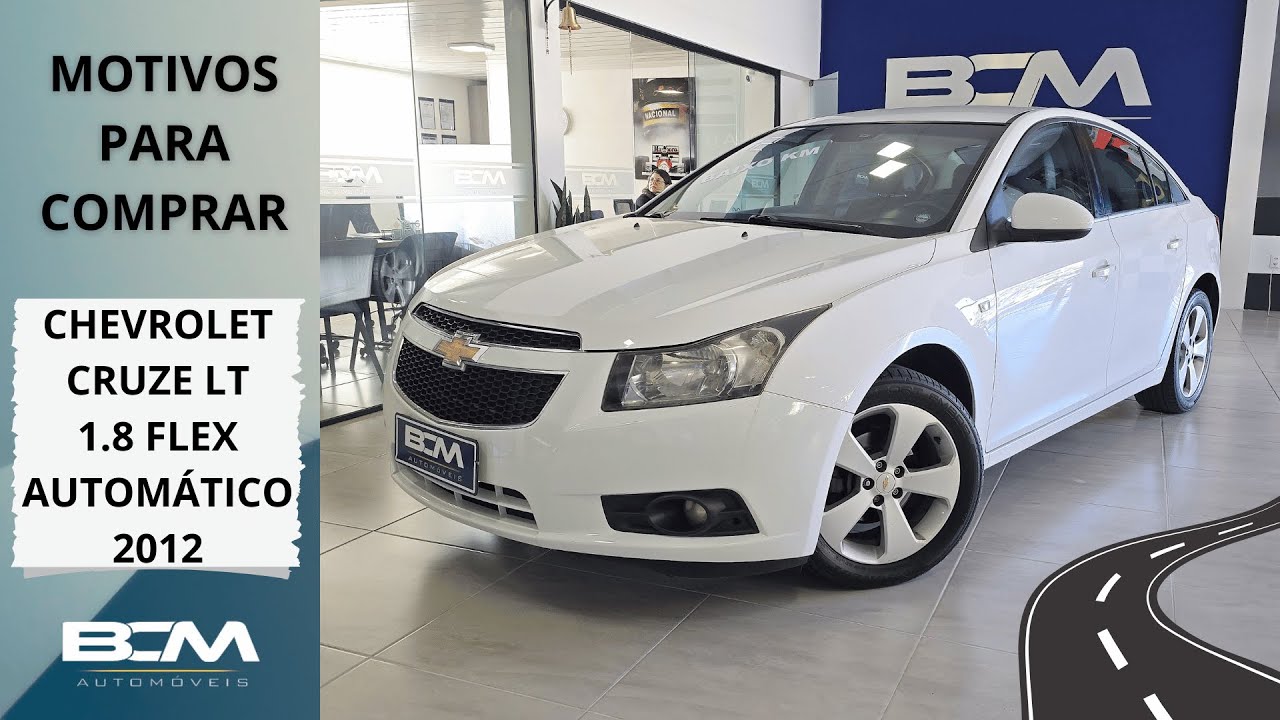 CHEVROLET CRUZE LT 1.8 FLEX AUTOMATICO ANO 2012 Um sedan de luxo confiavel e a ótimo preço cod170