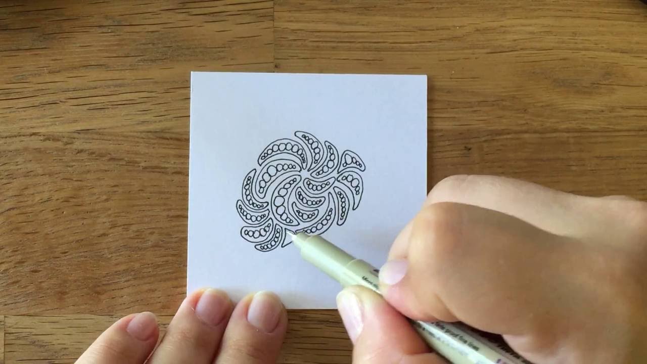 Zentangle&reg; Muster: Molygon