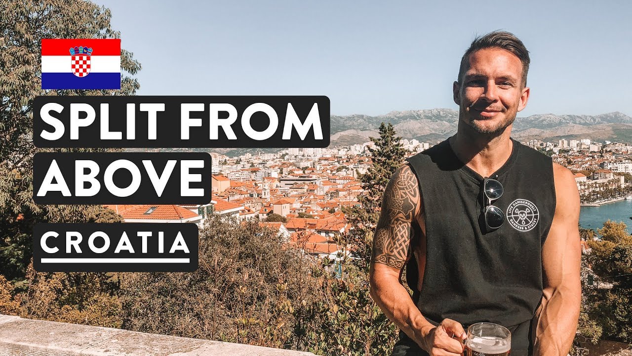 BEST VIEWS IN SPLIT | Trogir to Split Ferry | Croatia Travel Vlog
