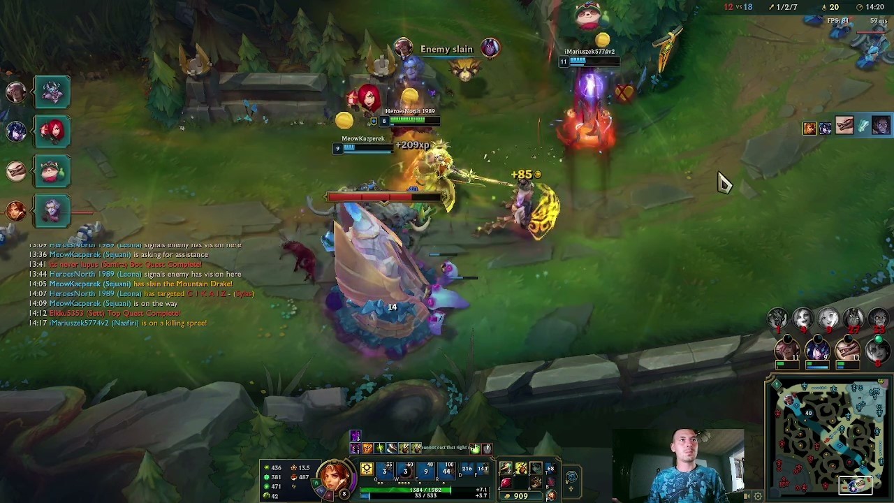 Doing what leona does best,doing stuff,season sup ep 4