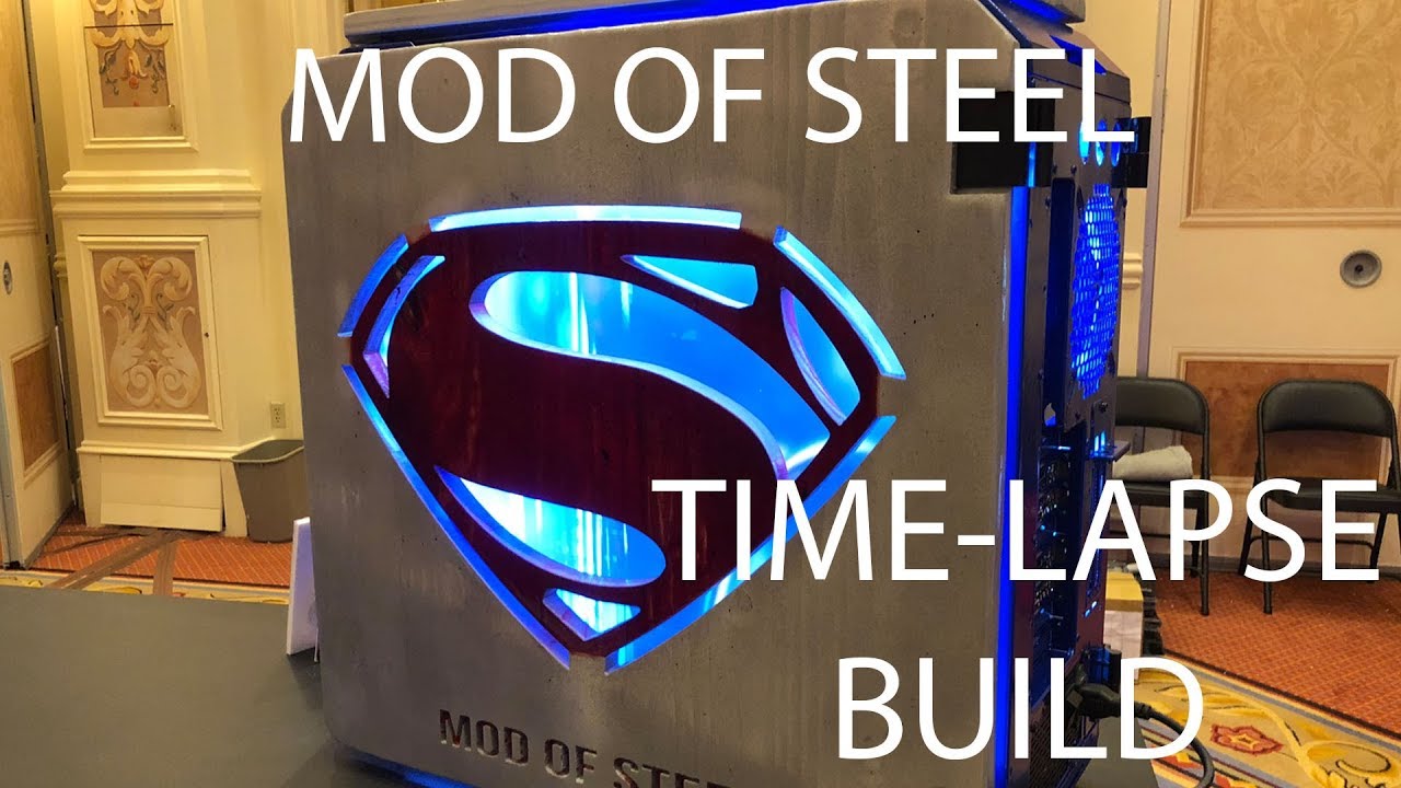 Thermaltake View 71 Time-Lapse Build Mod of Steel Evga x299 FTW K ZOTAC 1080 TI SLI